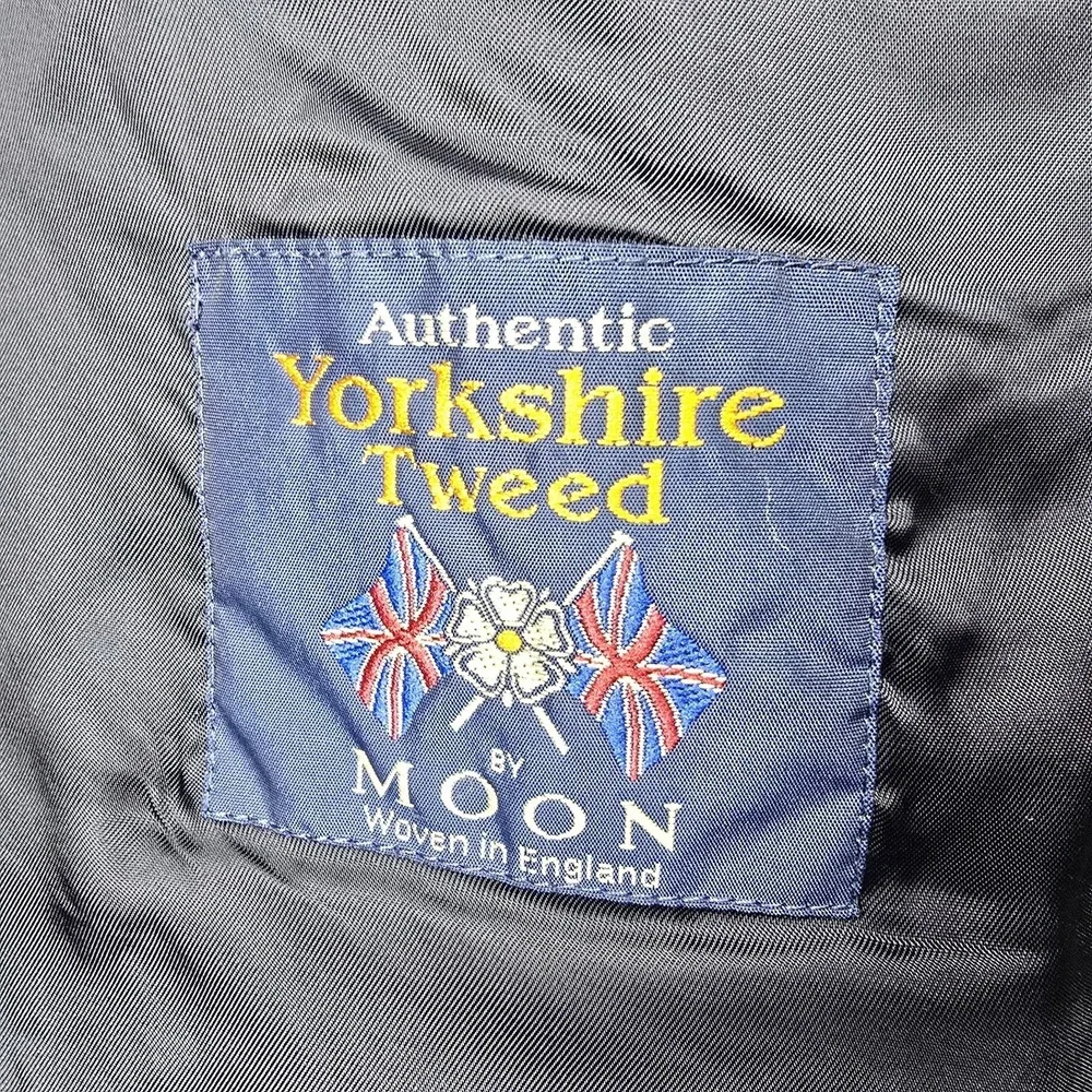 J Crew Ludlow Blazer Mens 44R Gray 100% Yorkshire Tweed By Moon England 2 Button